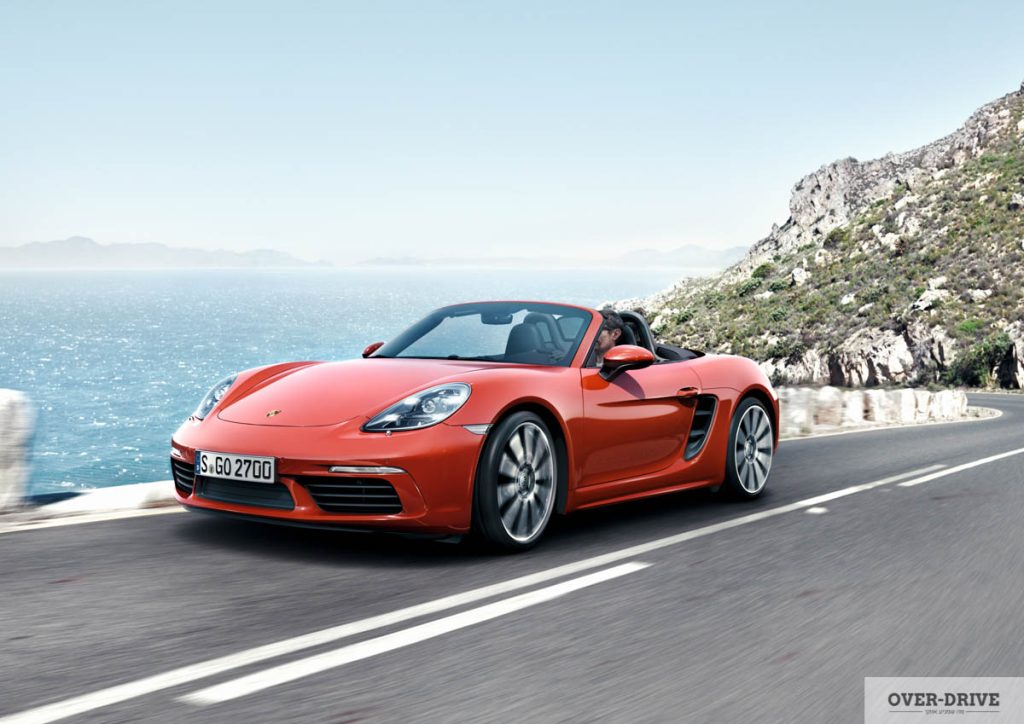 פורשה 718. ארבעה צילנדרים עם מגדש טורבו