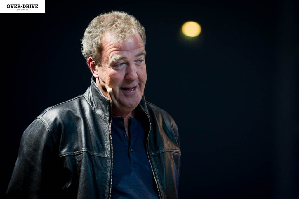 כנראה מתגלגל מצחוק ברגעים אלו. ג'רמי קלארקסון