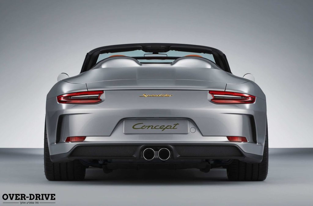 פורשה 911 ספידסטר קונספט