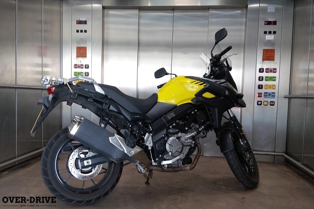 סוזוקי וי-סטרום 650 (ארוך טווח): הרפתקאות בשדה התעופה וטיפול 6,000 ק"מ