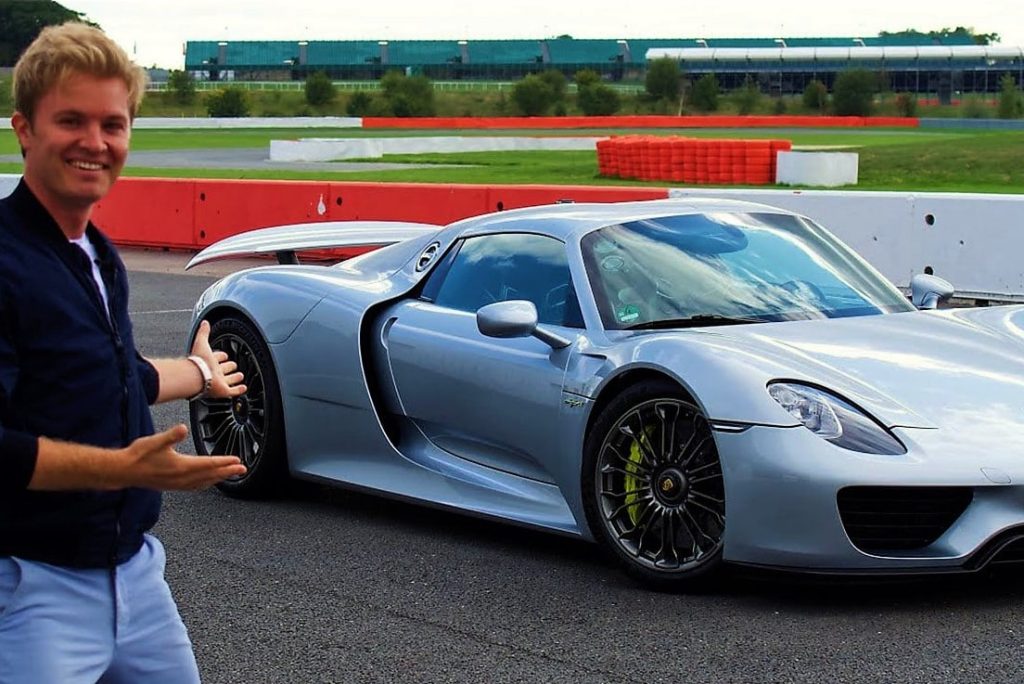 ניקו רוזברג נותן גז בפורשה 918 (וידאו)